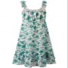 Bonny Billy Girls' Spaghetti Straps Casual Bohemian Beach Maxi Long Dress 11-12 Years Green-2 view 3