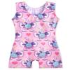 EQSJIU Girls Gymnastics Leotards Pinkish Purple Flower Cute Unicorn Red Heart-Shaped Tumbling Outfits For Girls 3t 4t 3-4t view 2