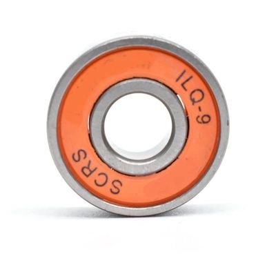 SUOFEILAIMU ILQ-9 608 RS Inline Roller Skate Wheel Bearing ABEC9 608RS Skateboard Ball Bearings for Scooters Longboards 8x22x7mm (Color : Orange, Number of Pcs : 10Pcs)