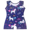 EQSJIU 3-4t Gymnastics Leotards For Girls Darkblue Unicorn Gymnastics Gifts Mermaid Rainbow Cupcake Dinosaur Sparkle 3t 4t view 2