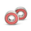 SUOFEILAIMU 10pcs 608 Natural ZrO2 White Ceramic Ball Bearing abec-11 8x22x7mm 608rs Inline Roller Skate Wheel Bearings (Color : Red, Number of Pcs : 10Pcs) view 4