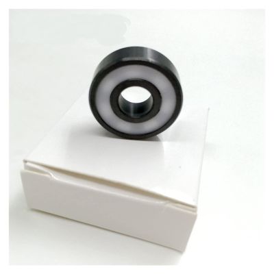 SUOFEILAIMU 627 Full Ceramic Bearing Double Seal ZrO2 Si3n4 Quad Skate Bearing 627 Abec-11 for Derby Roller Artistic Skating Bearings (Color : 1pc si3n4 627)