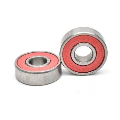 SUOFEILAIMU High Performance ABEC11 Red Black Seals 608RS Roller Skate 8X22X7mm Skateboard 608 Bearings (Color : Red, Number of Pcs : 10Pcs)