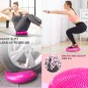 3-Pack High-Density PVC Inflatable Wobble Cushion with Hand Pumps - Balance Board & Disc for Kids/Adults Core Stability, Strengthening Exercises, Classroom & Gym Use (Pink, 3 Pcs) view 2