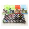 SUOFEILAIMU 8pcs 608 Bearing Speed Inline Skates Wheels Ceramic 608zz Bearing Skateboard Skates Parts Longboard Skate Bearings (Color : 8pc Si3n4 608 2rs 9) view 3
