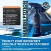 WavesRx High-Performance Ceramic Spray Coating for Boats & Jet Skis (AquaShield+) | Marine Grade SiO2 Sealant Protects from Salt, Contaminants & UV Damage | Fast Wax Silicon Dioxide Hydrophobic Polish view 3