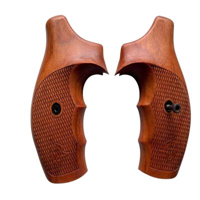 New! Grips Compatible with Taaurus Small Frame M85 605 850 851 905 941 .38 Special Combat Style #01 (Thai Handmade)