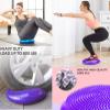 3-Pack High-Density PVC Inflatable Wobble Cushion with Hand Pumps - Balance Board & Disc for Kids/Adults Core Stability, Strengthening Exercises, Classroom & Gym Use (Purple, 3 Pcs) view 2