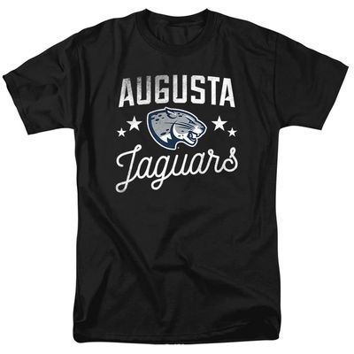 Augusta University Official Jaguars Unisex Adult T Shirt,Black, 5X-Large