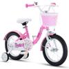 RoyalBaby Chipmunk Girls Bike,14 Inch Kids Bike with Basket Girl Cycle Bikes for Age 3-5 Years with Training Wheels Children Bicycle Toddler Bike Lollipop Pink view 1