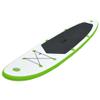 SKM Inflatable Stand Up Paddleboard Set Green and White-2731 view 2