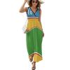 TAIZIYEAH Sleeveless Dress Karakalpakstan Flag Women's Summer Casual Loose Dress Long Dress Short Sleeve for Girls Fashion Skirts L view 1
