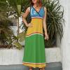 TAIZIYEAH Sleeveless Dress Karakalpakstan Flag Women's Summer Casual Loose Dress Long Dress Short Sleeve for Girls Fashion Skirts L view 3