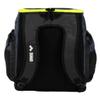 ARENA Spiky III Backpack 45 Swimming Athlete Sports Gym Rucksack Large Training Gear Equipment Swim Bag for Men and Women, 45 Liters, Navy/Neon Yellow view 3