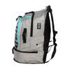 ARENA Unisex Adult Fastpack 3.0 Swimming Athlete Sports Backpack Training Gear Gym Bag for Men and Women, 40 Liters, Ice Gray/Sky Blue view 3