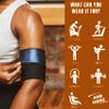 huiming Women's Arm Trimmers Sauna Compression Sleeve Sweat Bands Slimmers for Workout Sport view 4