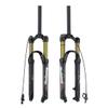 BOLANY 26/27.5/29 inch Bike Air Suspension Fork 120mm Travel Rebound Adjust 1/8 Straight/Tapered Tube Manual/Remote Lockout Bicycle Forks QR 9mm MTB Front Fork (Straight-Remote, 26inch) view 1