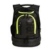 ARENA Fastpack 3.0 Backpack Sports Swim Training Gear Bag Large Capacity Storage Wet Dry Compartments Comfortable Durable Swimmers Triathletes Gym Travel Daily Use, Dark Smoke Black/Neon Yellow view 1