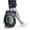 ARENA Unisex Adult Fastpack 3.0 Swimming Athlete Sports Backpack for Swimming Training Gear Gym Bag for Men and Women, 40 Liters, Navy/Neon Yellow view 3