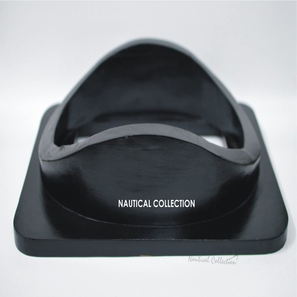 NAUTICAL COLLECTION Decorative Divers Helmet Wooden Base for 18'' Divers Helmet Stand