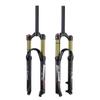 BOLANY 26/27.5/29 inch Bike Air Suspension Fork 120mm Travel Rebound Adjust 1/8 Straight/Tapered Tube Manual/Remote Lockout Bicycle Forks QR 9mm MTB Front Fork (Straight-Manual, 29inch) view 1