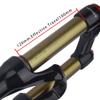 BOLANY 26/27.5/29 inch Bike Air Suspension Fork 120mm Travel Rebound Adjust 1/8 Straight/Tapered Tube Manual/Remote Lockout Bicycle Forks QR 9mm MTB Front Fork (Straight-Manual, 29inch) view 4