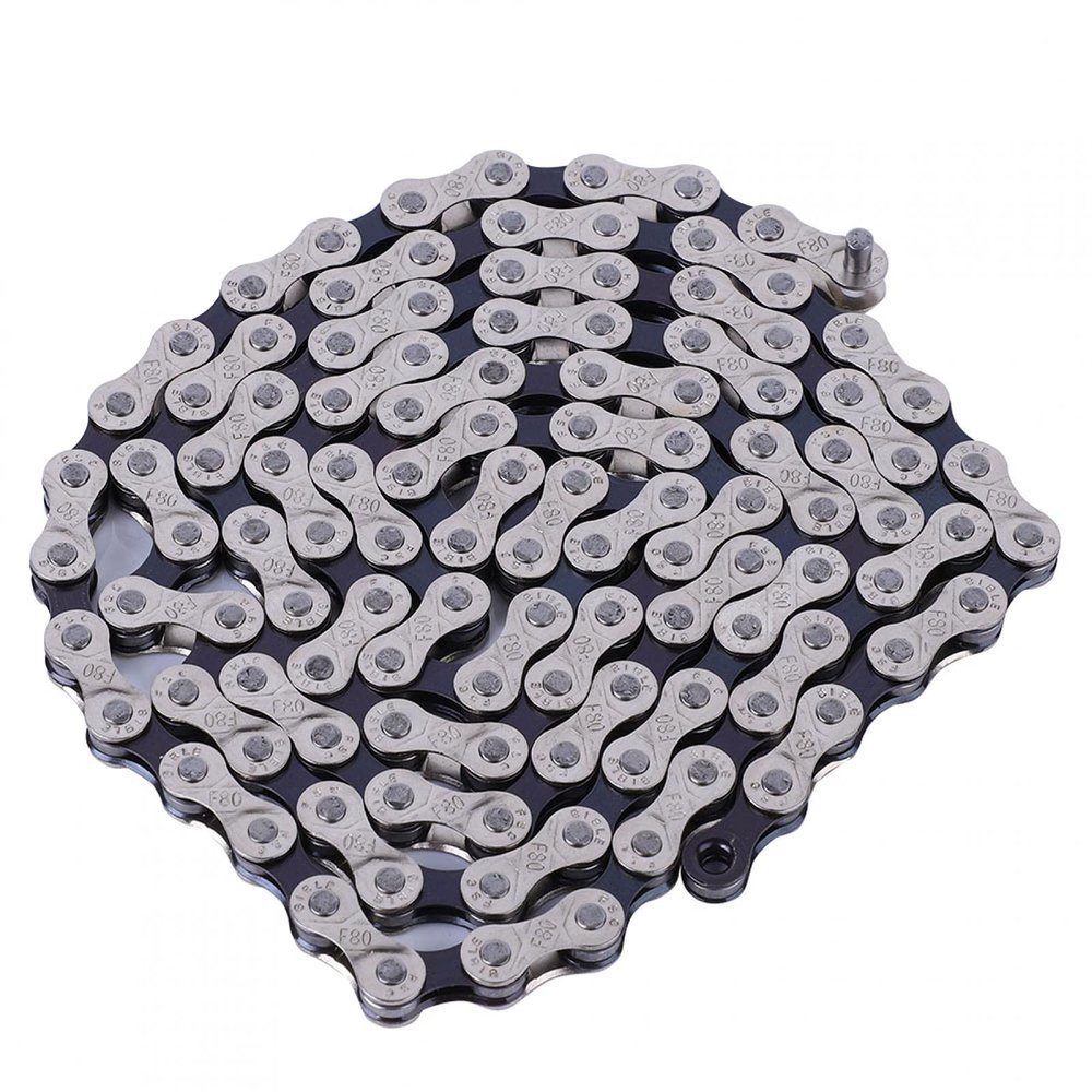 bikes Chain , Replacement bikes Chain , High Grade Steel 8/9 Speed Chargeable Chain 21/24/27 Speed , Special Steel for Road Mountain Racing Cycling (9 . 8 X 5 . 9 X 3 . 9Inch) (18 24Speed)