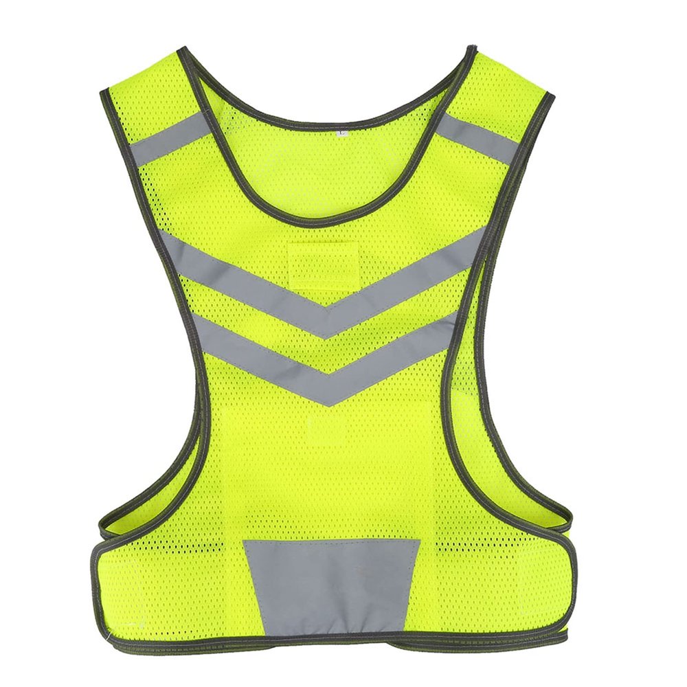 Pilipane Reflective Running Vest Safety Gear, Reflective Vest, High Visibility Adjust Reflective Safety Vest for Outdoor Sports Cycling Running Hiking, Reflective Vest, Reflective Running Vest Safety