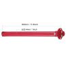 Bike Seat Post Replacement,Bike Seat Post,25.4*300Mm Mountain Road Bike Shockproof Bicycle Saddle Seat Post Tube Seatpost,For Mountain Road Bike Fixed Gear Bike Seatpost(Red), Bike Seat Post, view 2