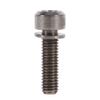 6Pcs tita nium Alloy M5 X 18Mm Bolts Screw with Washers Set , bikes Stem bolts , Hex Tapered Bolts Screw , for bikes Stem(Gold/Rainbow/Gold)(Titanio) , bikes Stem bolts , 6Pcs tita nium Alloy M5 X 1 view 3