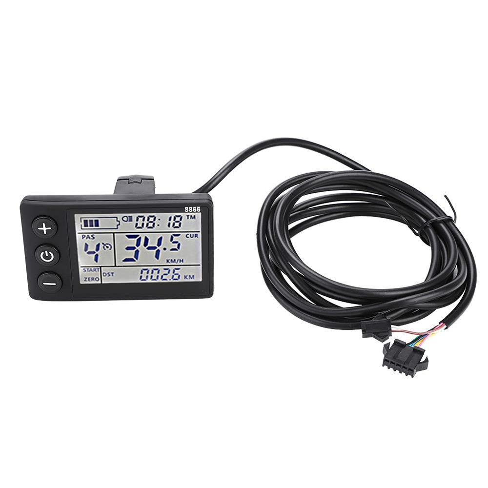 Rainproof Cycling Computer with LCD Backlight Display for Men Women kids Bikers Outdoor Cycling(36V/48V 250W/350W) , Cycling/Bike Computer , Cycling/Bike Computer , Rainproof Cycling Computer instr