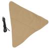 Fdit Tripod Stool Cloth Portable Foldable Handcraft Triangle Folding Camping Stool Cloth for Fishing Camping Hiking Mountaining (Khaki) view 1