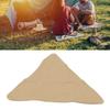 Fdit Tripod Stool Cloth Portable Foldable Handcraft Triangle Folding Camping Stool Cloth for Fishing Camping Hiking Mountaining (Khaki) view 2