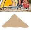 Fdit Tripod Stool Cloth Portable Foldable Handcraft Triangle Folding Camping Stool Cloth for Fishing Camping Hiking Mountaining (Khaki) view 3