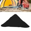 Fdit Tripod Stool Cloth, Portable Foldable Triangle Camping Stool for Fishing Hiking, Black view 3