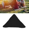 Fdit Tripod Stool Cloth, Portable Foldable Triangle Camping Stool for Fishing Hiking, Black view 4