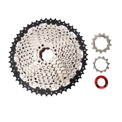 Fit for10 Speed 11 50T Mountain bikes Chain hoop Replacement Part , Aluminium+Steel Cassette Freewheel Sprocket , Aluminium+Steel Cassette Freewheel Sprocket , Fit fAluminium + Steel Cassette Freewhe
