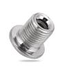 Pilipane Aluminum Alloy Bicycle Crankset Nuts Chainwheel Screwsfor Road Bike,8pcs M8 Single Bike Chainring Bolts, Mountain Bike, BMX, Crankset, 8pcs M8 Single Bike Chainring Bolts, Aluminum Allochain view 3