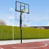 FORZA Basketball Post & Hoop [Socketed] | Adjustable Basketball Hoop | Outdoor Hoop & Post System | Basketball In-Ground Hoops & Goals | Basketball Hoop Outdoor (60in x 35in Backboard) view 2