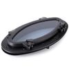 Boat Yacht Portlight Porthole Qiilu Window Port Hole Oval Porthole 410x220 Portlight Window Port Hole Glass for Marine Boat Yacht RV view 1