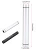 Bike Thru Axle Fork Mount Rack Adapter,Thru Axle Hub Adapter,Bicycle Wheel Fork Axle for 15mm to 12mm Quick Release Skewer (SIilver), Thru Axle Hub Adapter,Bike Thru Axle Fork Mount RaThru Axle H view 4