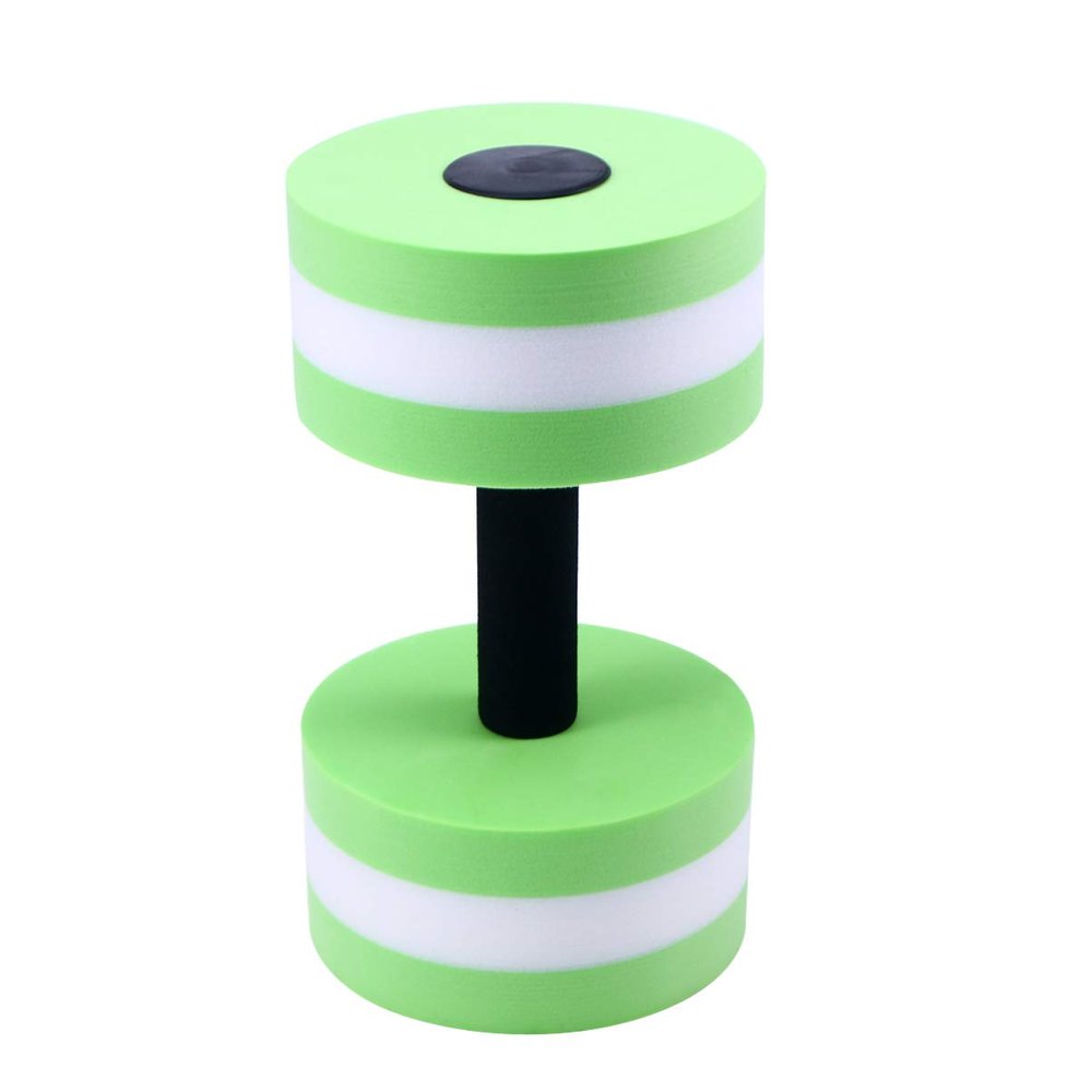 Didiseaon 1pc Aquatic Exercise Dumbbells Eva Water Resistance Barbell for Pool Workouts Lightweight Floating Dumbbell for Water Aerobics Strengthen Core Flexibility Only