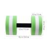 Didiseaon 1pc Aquatic Exercise Dumbbells Eva Water Resistance Barbell for Pool Workouts Lightweight Floating Dumbbell for Water Aerobics Strengthen Core Flexibility Only view 3