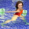 Didiseaon 1pc Aquatic Exercise Dumbbells Eva Water Resistance Barbell for Pool Workouts Lightweight Floating Dumbbell for Water Aerobics Strengthen Core Flexibility Only view 4