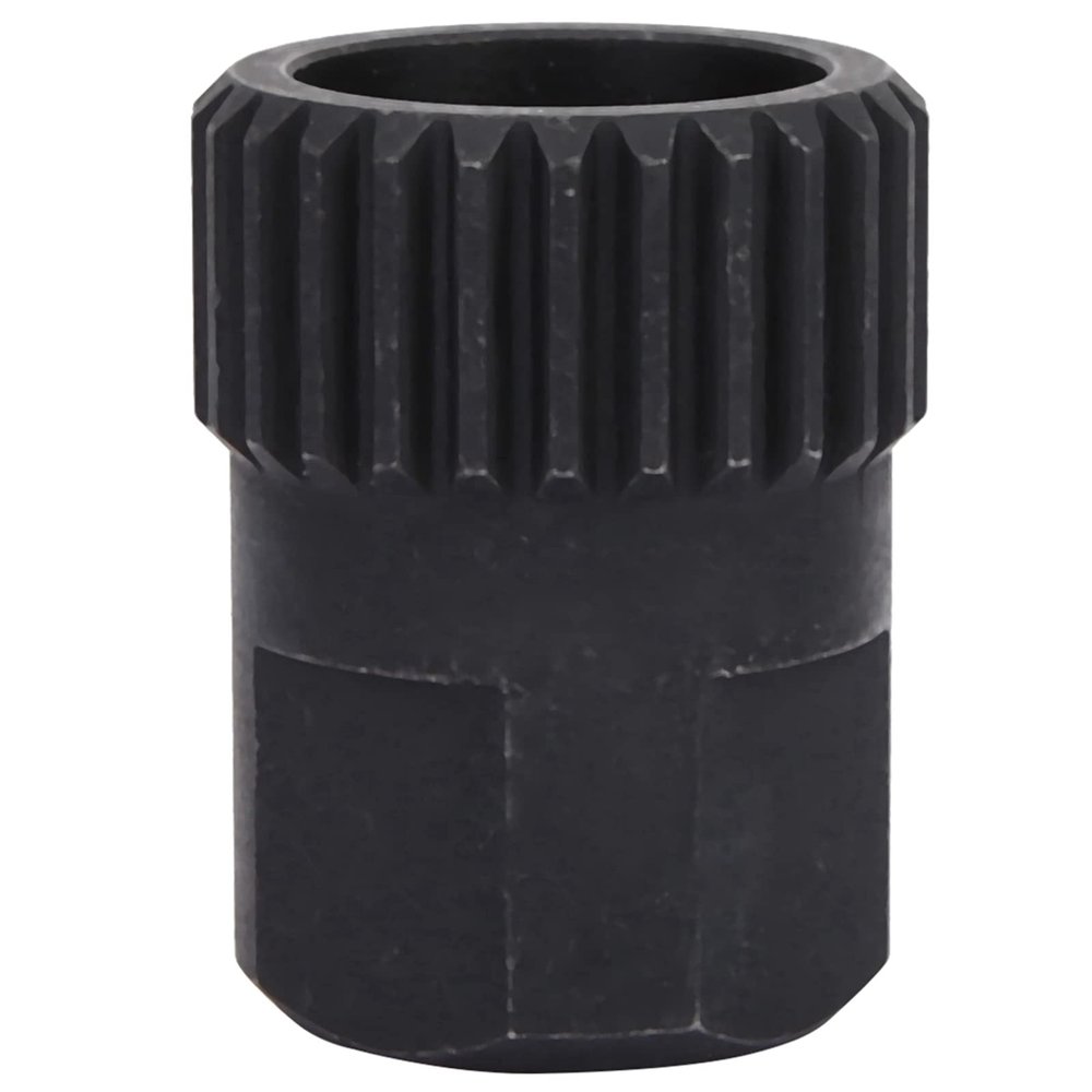 bikes Cassette Lockring Tool , Hub Lock hoop Nut Removal Repairing Tool for 350 240 440 540 Ratchet Bikes (Black) , Mountain bikes Cassette Removal Tool bikes Freewheel Remover Repair Lockring Tool