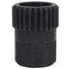 bikes Cassette Lockring Tool , Hub Lock hoop Nut Removal Repairing Tool for 350 240 440 540 Ratchet Bikes (Black) , Mountain bikes Cassette Removal Tool bikes Freewheel Remover Repair Lockring Tool view 1