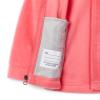 Columbia Youth Girls Benton Springs Fleece, Bright Geranium, X-Large view 3