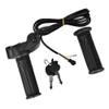 1 Pair of Waterproof LED Display Handlebar Grip 0.8-4.2V for Electric car Bike Scooter,Electric Bike Handle,Cars, Bike,New (Black), Electric Bike Handle, 1 Pair of Waterproof LED Disbike accesso view 1