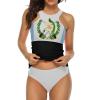 Adugen Origei Women's Bikini Guatemala Flag Vacation Beach Bikini Swimsuit FT5132 Swimsuit Bathing Suit L view 3