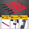 5Pcs/Set for long-lasting Sports Cycling Riding adjust Nylon bikes Handlebar bikes Rack Adapter Bar Binding Band Tie Straps (Red) , bikes Rack Straps , bikes Rack Straps , 5Pcs/Set for long-lasting Sports Cycling view 2